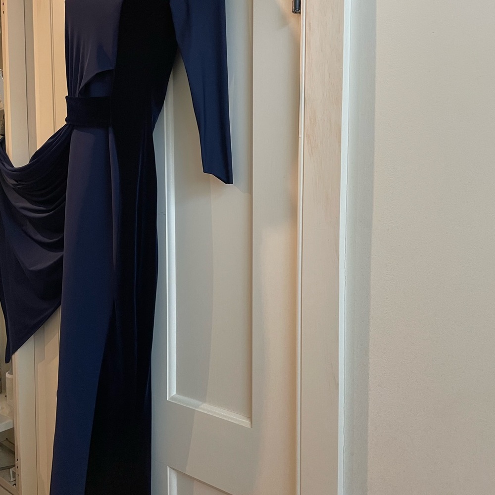 Chiara Boni Navy Long Sleeve Dress - Picture 4 of 8